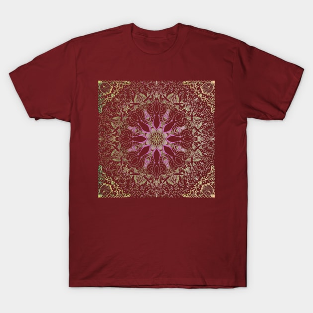 FISHY WISHY - BURGUNDY BREEZE T-Shirt by TeefGapes